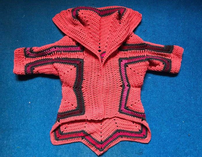 Jacke ☆ „Zackenzauber“ ☆  für groß und klein