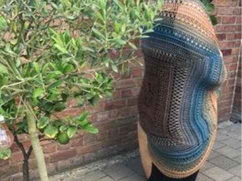 Häkelanleitung Seelenwärmer "Ägypten"