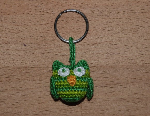 Diogeynu Eule LED Schlüsselanhänger - Lustiger Sound Schlüsselanhänger Mit Licht