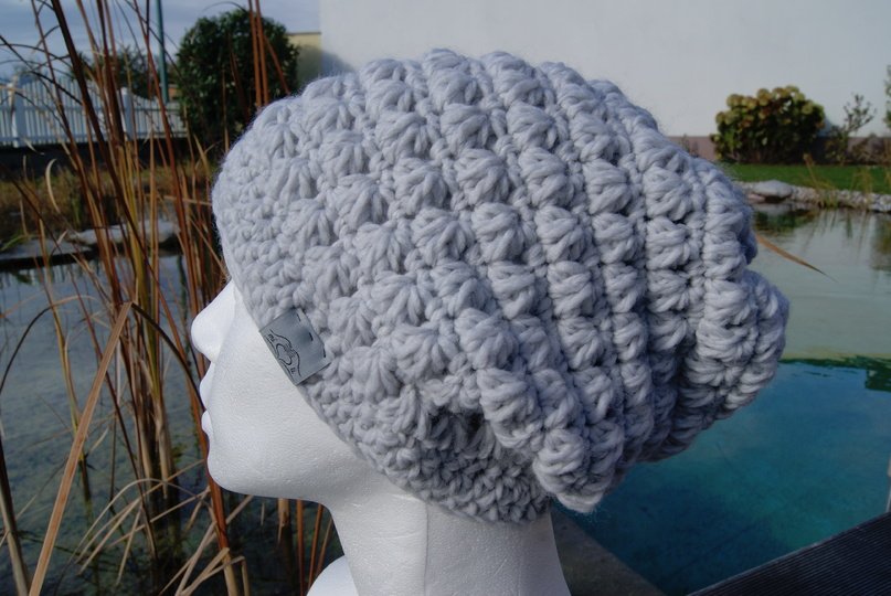 Beanie HÄKELSPASS (für alle Größen, inkl. Größentabelle)