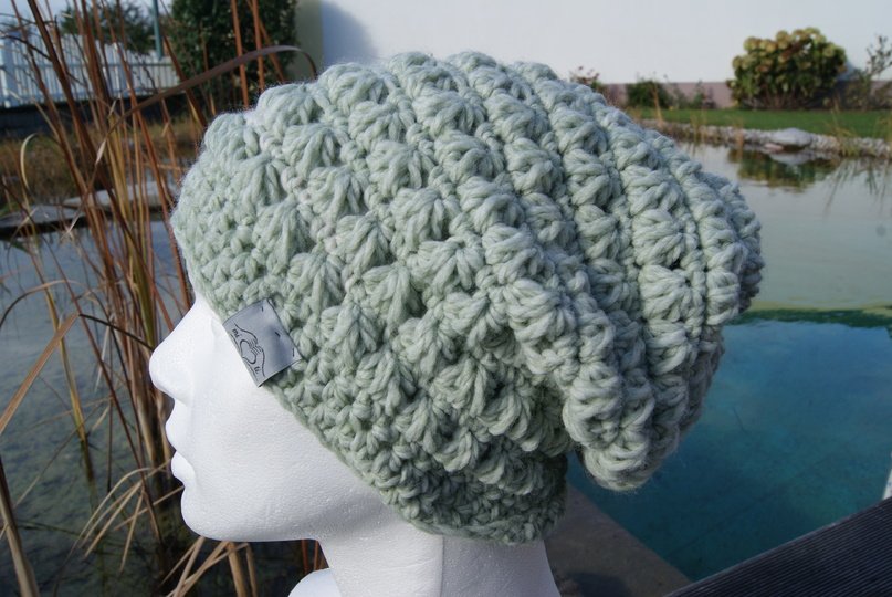 Beanie HÄKELSPASS (für alle Größen, inkl. Größentabelle)