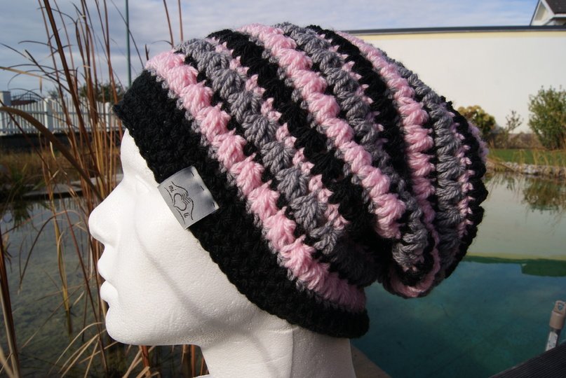 Beanie HÄKELSPASS (für alle Größen, inkl. Größentabelle)