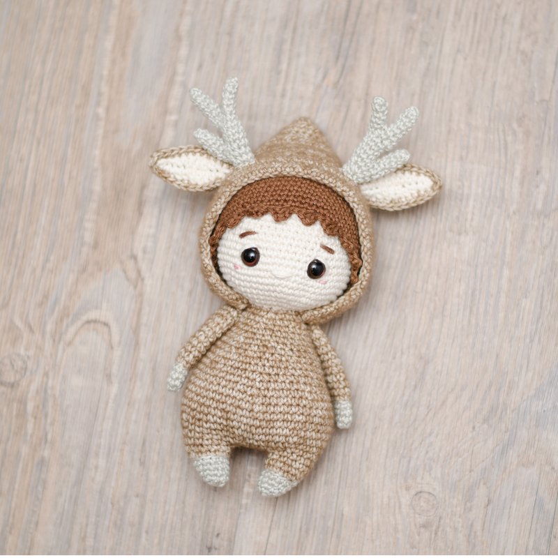 Renly der Hirschjunge - Häkelanleitung