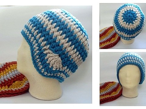 Häkelanleitung Mütze, Beanie für Anfänger! Mit Größentabelle von Frühchen bis ganz Groß