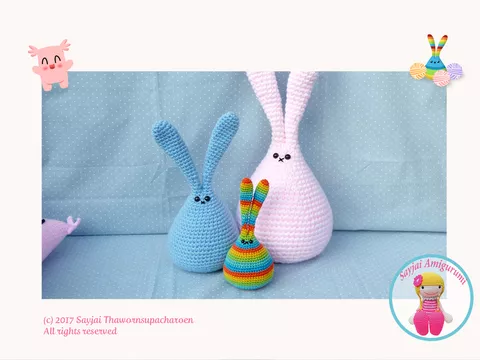 Bunny Amigurumi Crochet Pattern