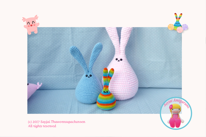 Bunny Amigurumi Crochet Pattern