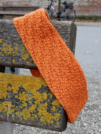 Textured headband knitting pattern "Sunn"