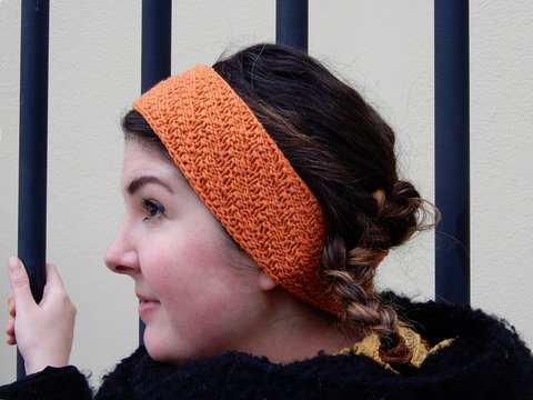 Strickanleitung für Stirnband "Sunn"