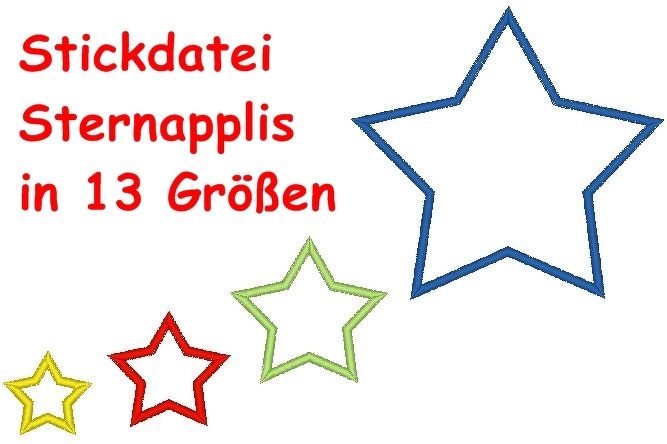 Stickdatei Stern