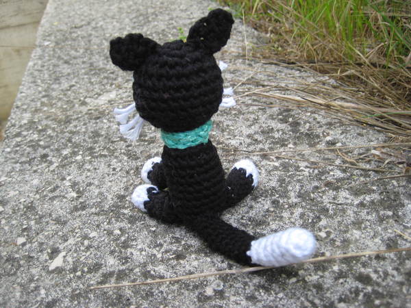 Black cat crochet pattern