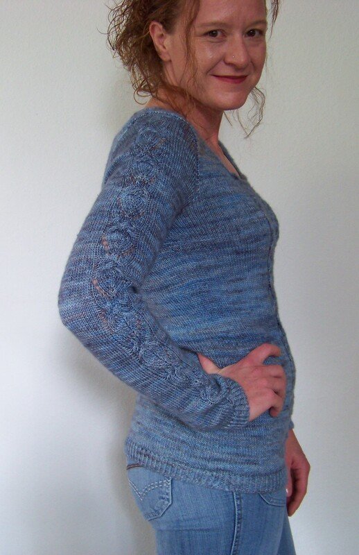 Knitting pattern Sweater "Lovely Leaves" - Image 2