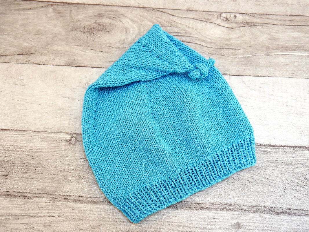 Strickanleitung -  Zipfelmütze für Kleinkinder - No.176 - Bild 4