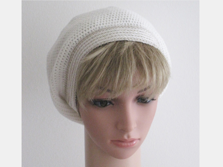 Häkelanleitung: Mütze einfach häkeln (Größe: S, M, L)