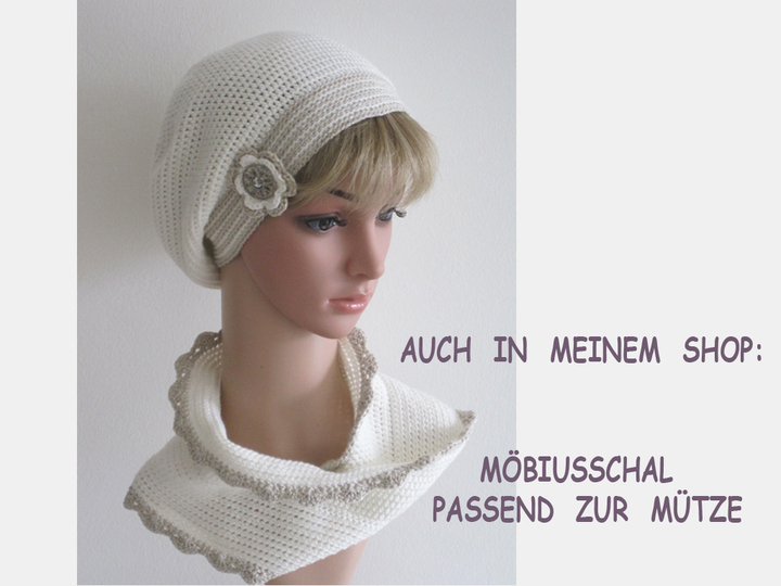 Häkelanleitung: Mütze einfach häkeln (Größe: S, M, L)