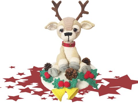 Rentier Christopher Häkelanleitung Amigurumi