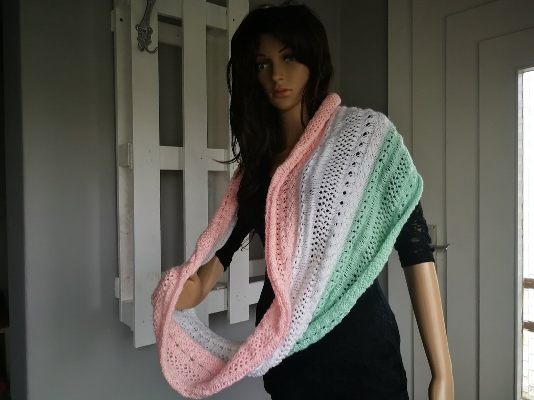 Strickanleitung Loop "sweet love", inkl. Video
