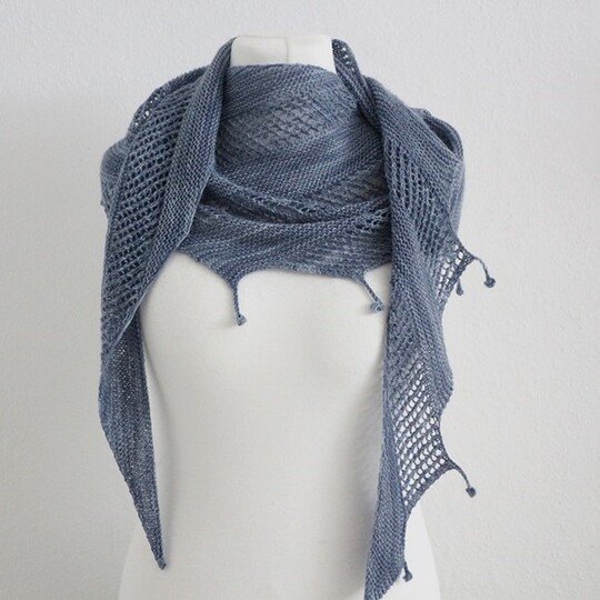 Knitting Pattern PDF Shawl Bundle – Two Asymmetrical Dragon Tail Shawls