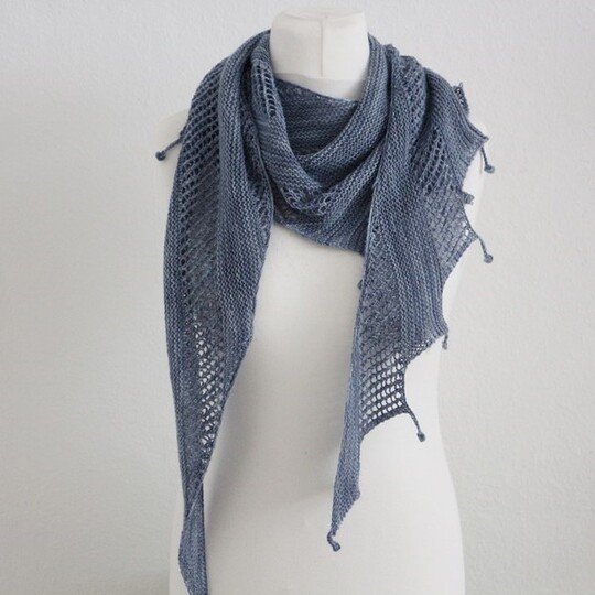 Knitting Pattern PDF Shawl Bundle – Two Asymmetrical Dragon Tail Shawls