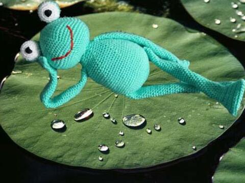 Häkelanleitung Amigurumi Fröschlein