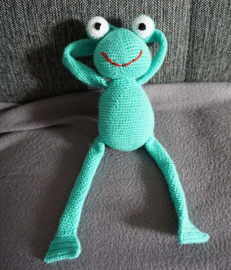 Häkelanleitung Amigurumi Fröschlein