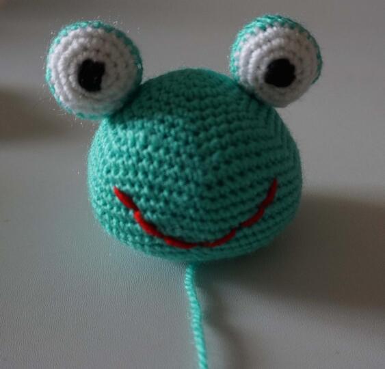 Häkelanleitung Amigurumi Fröschlein