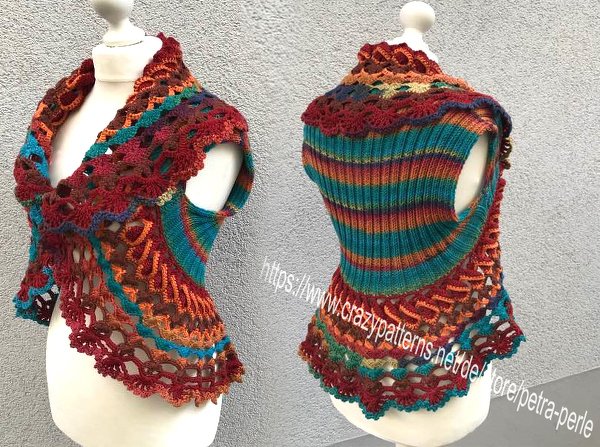 wundervolle Weste "Wollcalli"