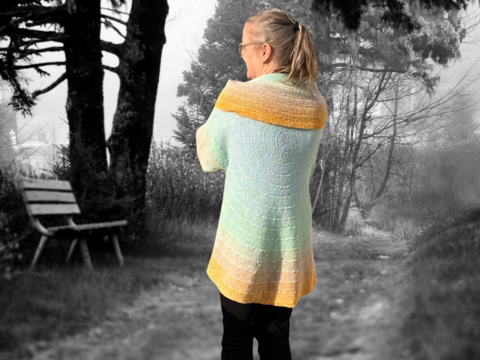 Strickanleitung für Kreisjacke Benwick