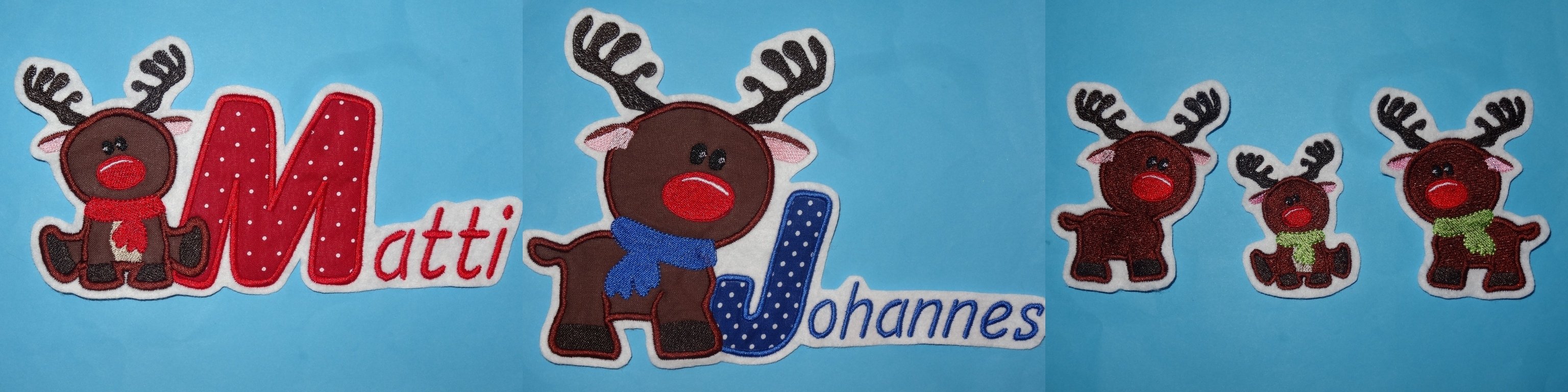 Rentier ♥ Stickdatei - Bild 4