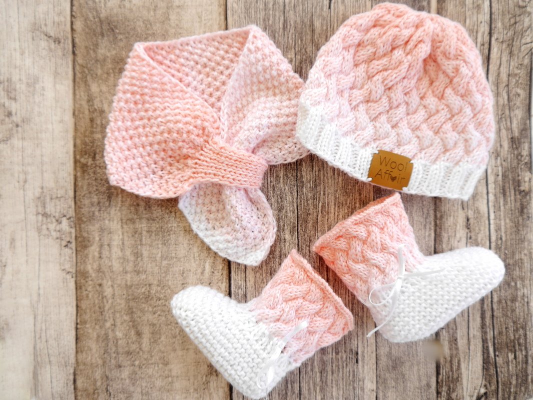 Strickanleitung -  Babyschal OMBRE Schlaufenschal - No.166 - Bild 4