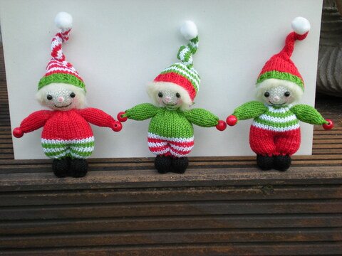 Wichtel - Weihnachtswichtel - Strickanleitung