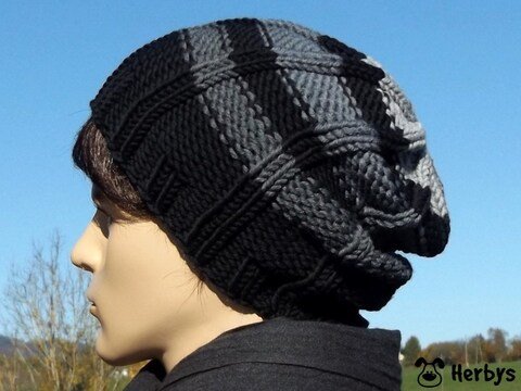 Strickanleitung Herrenbeanie "Merino"