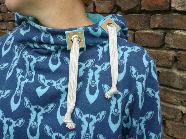 Schnittmuster und Nähanleitung Hoodie Julia