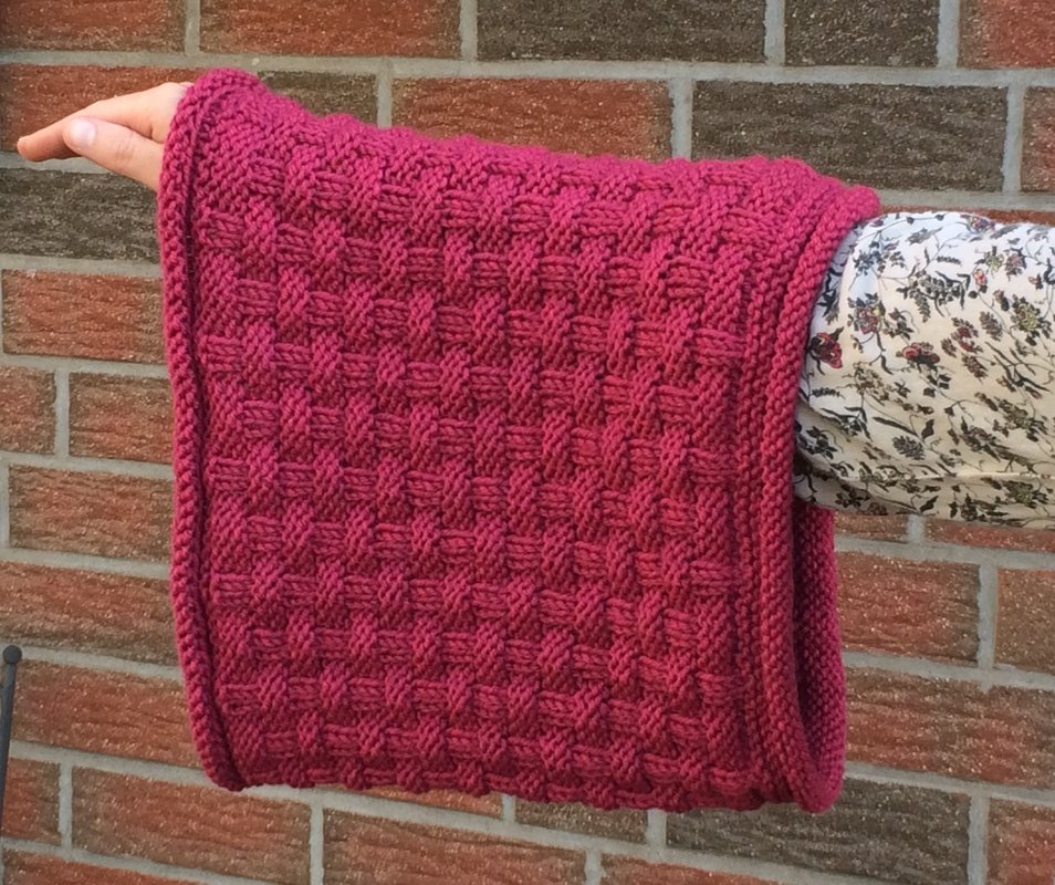 Strickanleitung für Loop "Winterrose" - Bild 4