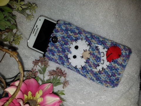 "Handytasche -Ben" für alle Handy-Modelle - Häkelanleitung