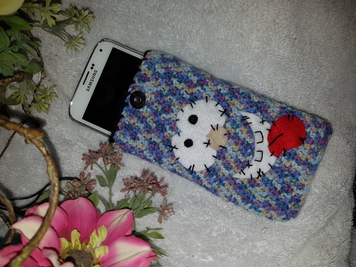 "Handytasche -Ben" für alle Handy-Modelle - Häkelanleitung