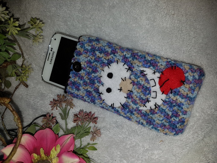 "Handytasche -Ben" für alle Handy-Modelle - Häkelanleitung
