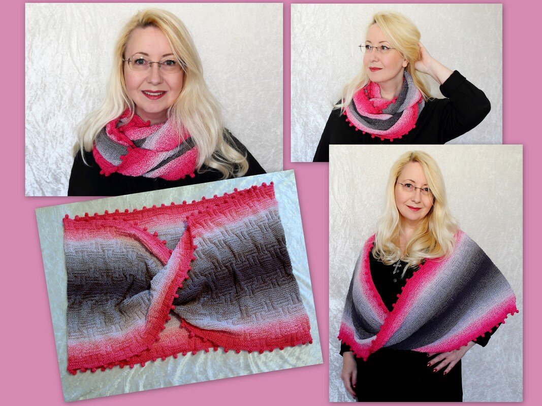 Strickanleitung Rundschal / Loop / Schlauchschal / Möbiusschal Endless