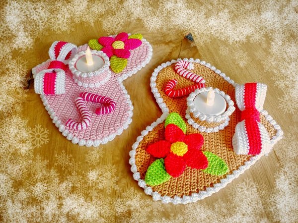 Christmas Heart - Crochet Pattern from Diana´s kleiner Häkelshop