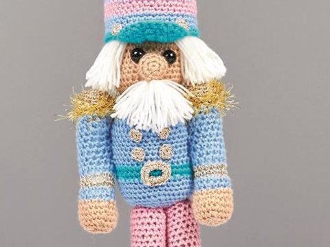 Häkelanleitung Nussknacker Bob