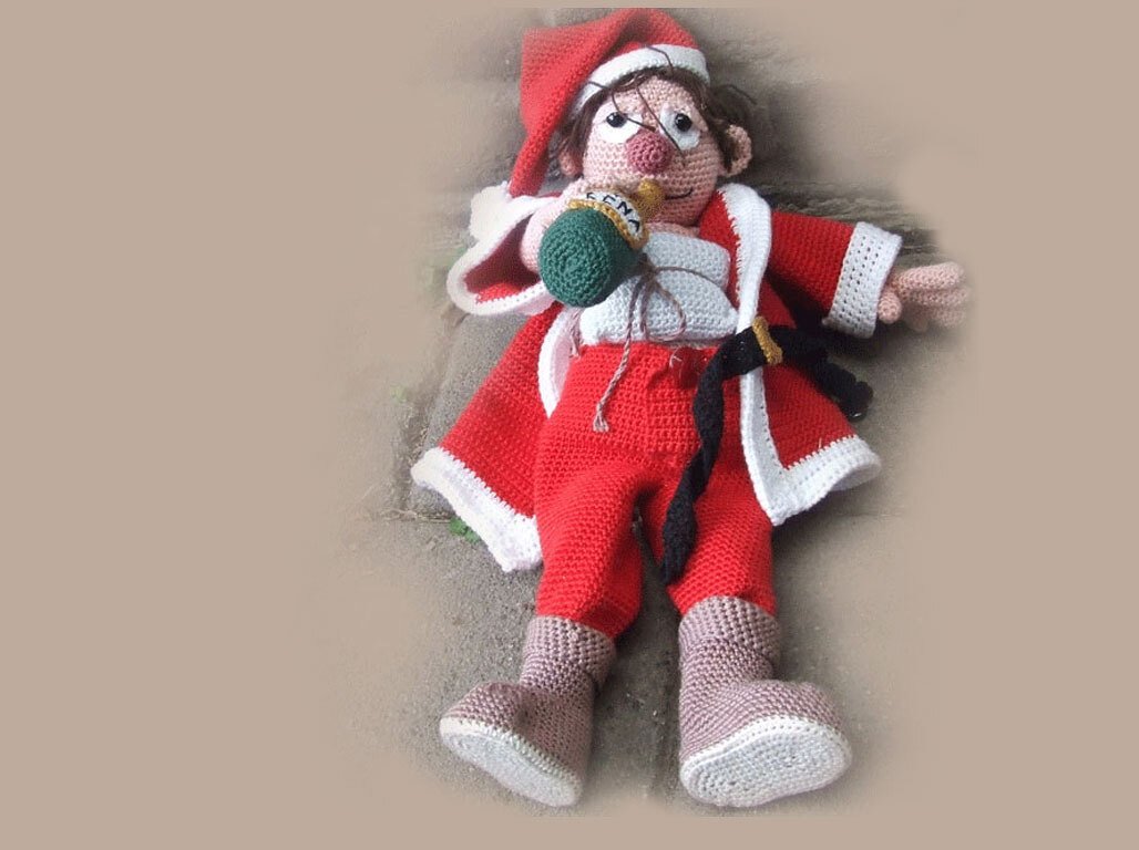 Drunk Santa Claus