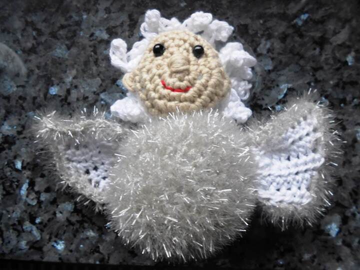 Häkelanleitung Engel Big-Bärbel