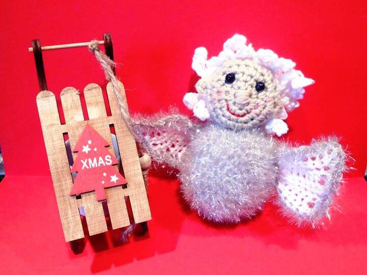 Häkelanleitung Engel Big-Bärbel