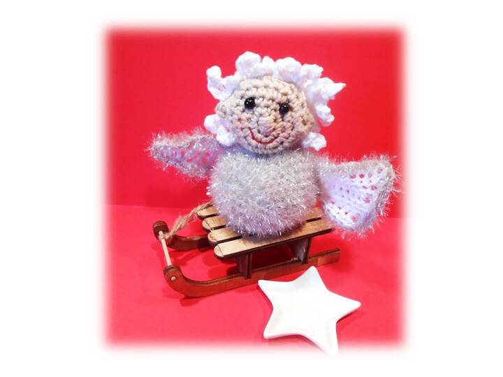 Häkelanleitung Engel Big-Bärbel