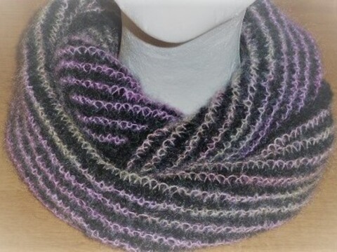 Kuschelloop gestrickt, sehr einfach