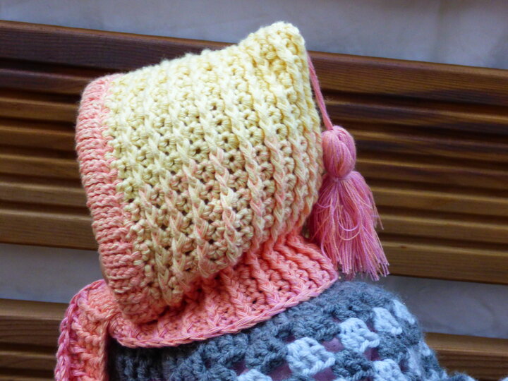 Häkelanleitung Scoodie-Scarf 2017 sehr einfach alle Größen