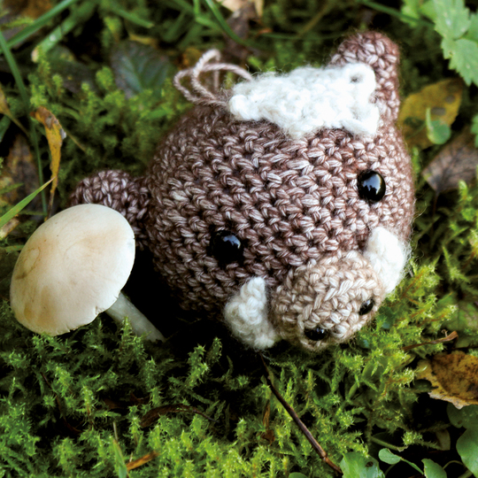 Tierkugel Rosie das Wildschwein - Häkelanleitung Tierkugel