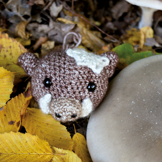 Tierkugel Rosie das Wildschwein - Häkelanleitung Tierkugel