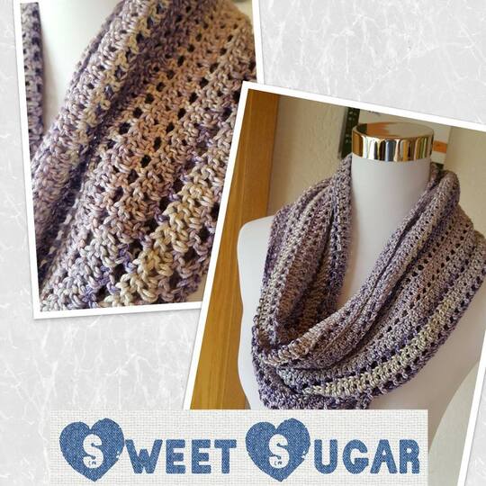 Häkelanleitung Loop "Sweet Sugar" - perfekt für Anfänger