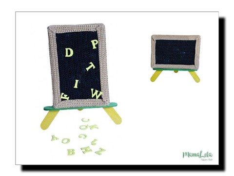 Dekoration Tafel - Häkelanleitung