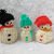 Strickanleitung für Schneemann-Familie, 3 kleine Puppen/Figuren, nicht nur für Weihnachten, geeignet auch für Anfänger